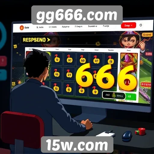 Análise da interface do usuário no gg666.com